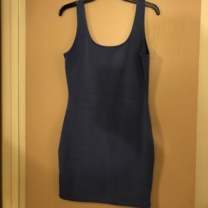 Blue Tank Mini Dress